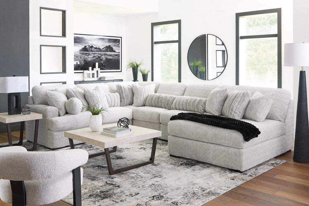 Cuddle Plush Sectional with Chaise - De Avenue Furniture