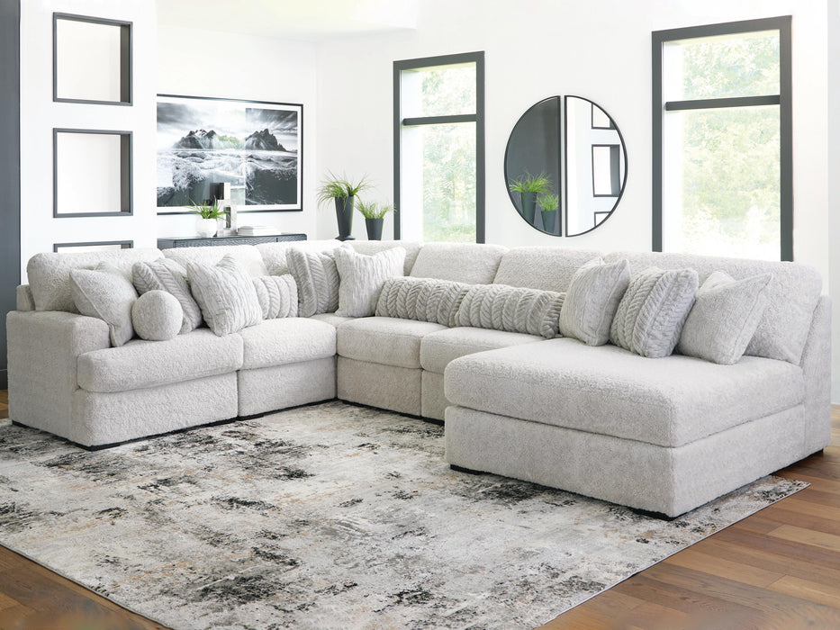 Cuddle Plush Sectional with Chaise - De Avenue Furniture