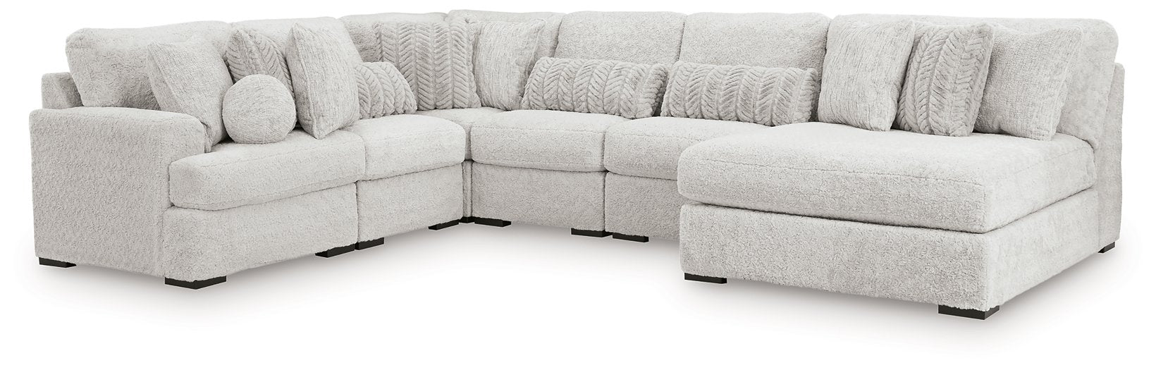 Cuddle Plush Sectional with Chaise - De Avenue Furniture