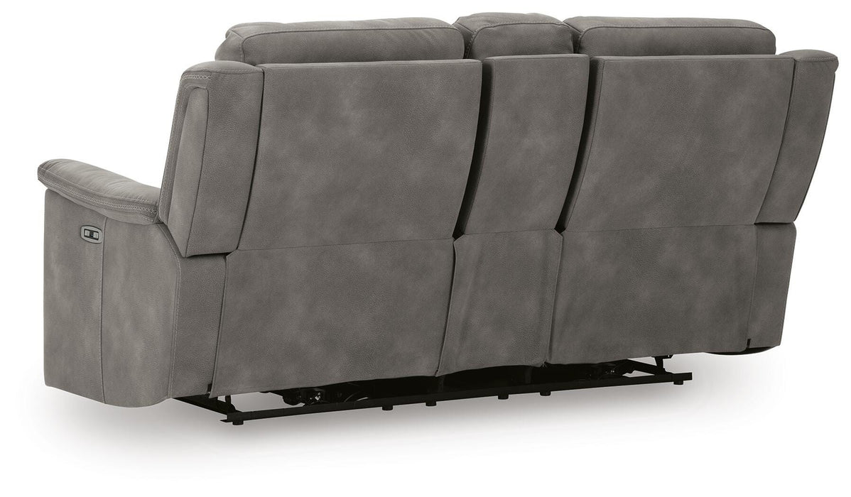 Next-Gen DuraPella Power Reclining Loveseat with Console - De Avenue Furniture