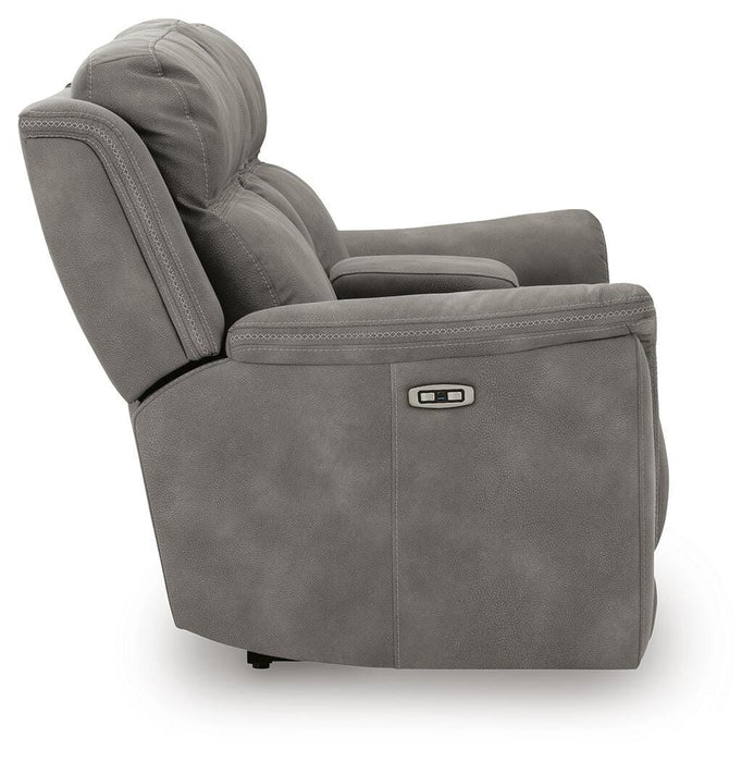 Next-Gen DuraPella Power Reclining Loveseat with Console - De Avenue Furniture