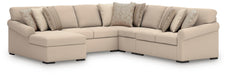 LadyMae Sectional with Chaise - De Avenue Furniture