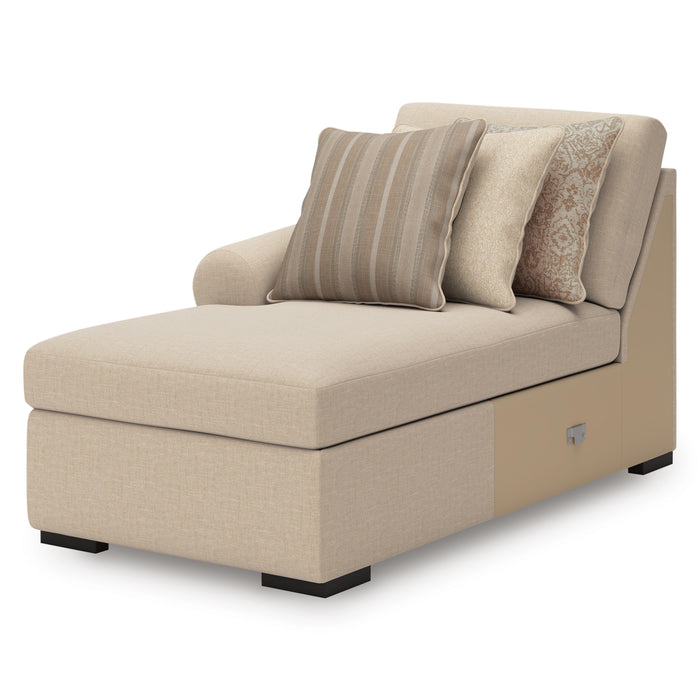 LadyMae Sectional with Chaise - De Avenue Furniture