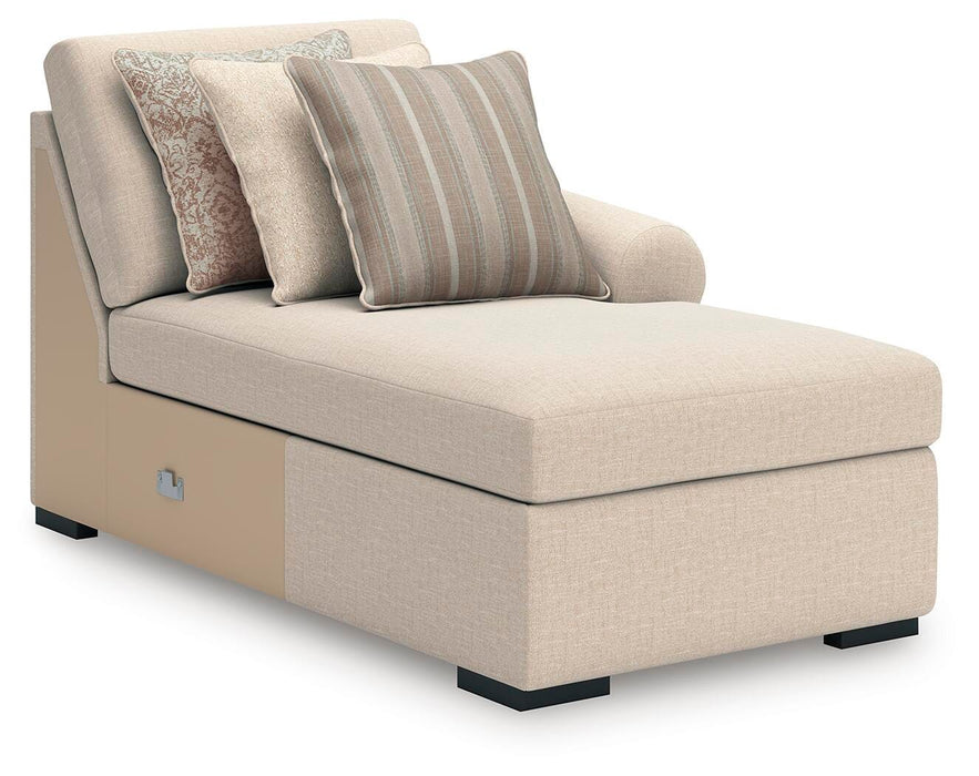 LadyMae Sectional with Chaise - De Avenue Furniture