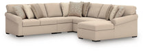 LadyMae Sectional with Chaise - De Avenue Furniture
