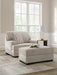 High Profile Chair & Ottoman Living Room Set - De Avenue Furniture