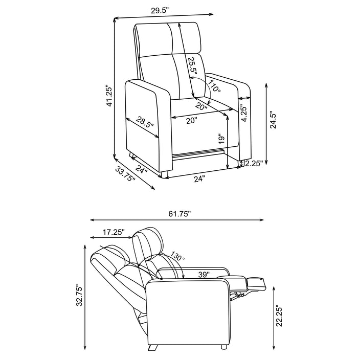 Toohey Home Theater Seating - De Avenue Furniture
