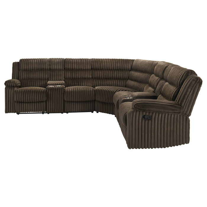 Atkinson Reclining Sectional Sofa - De Avenue Furniture