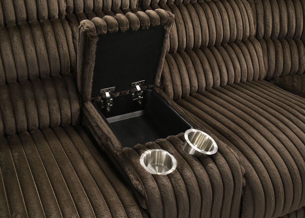 Atkinson Reclining Sectional Sofa - De Avenue Furniture