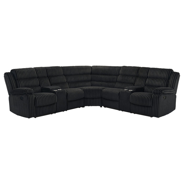 Atkinson Reclining Sectional Sofa - De Avenue Furniture