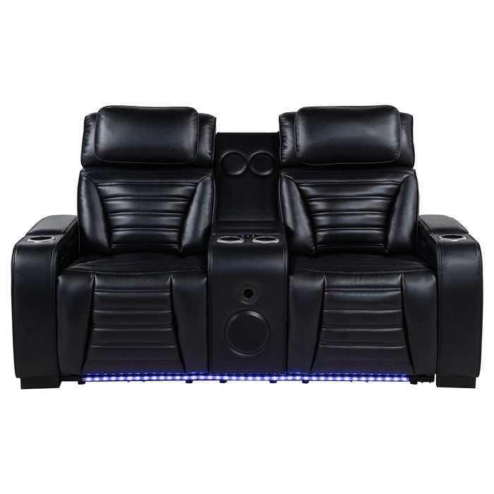 Zuma Dual Power Reclining Loveseat - De Avenue Furniture
