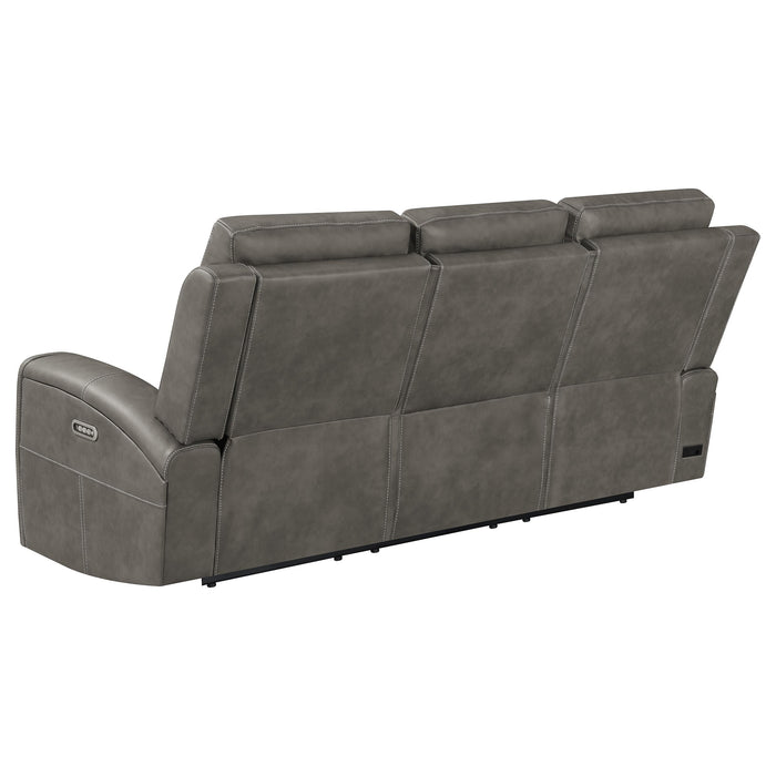 Brickston Triple Power Reclining Sofa - De Avenue Furniture