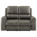 Brickston Triple Power Reclining Loveseat - De Avenue Furniture