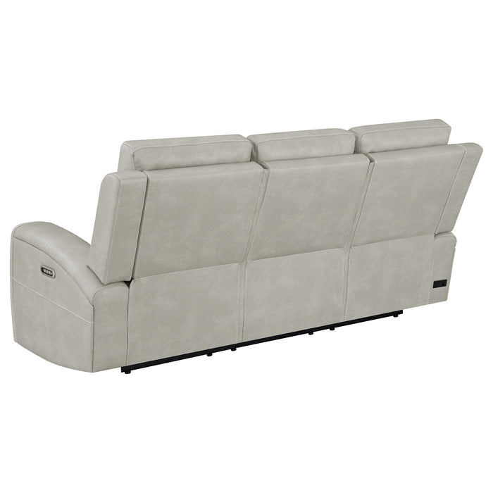Brickston Triple Power Reclining Sofa - De Avenue Furniture