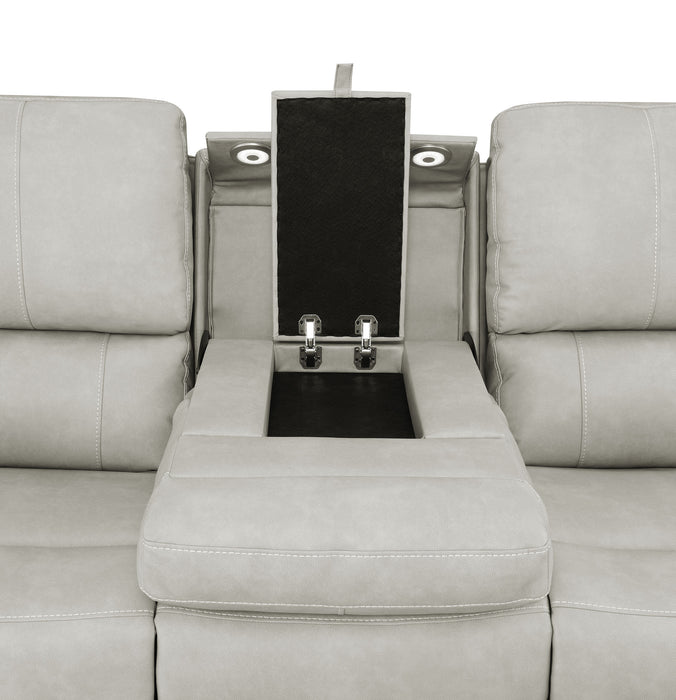 Brickston Triple Power Reclining Sofa - De Avenue Furniture