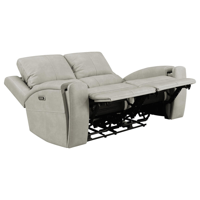 Brickston Triple Power Reclining Loveseat - De Avenue Furniture
