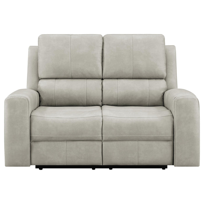 Brickston Triple Power Reclining Loveseat - De Avenue Furniture