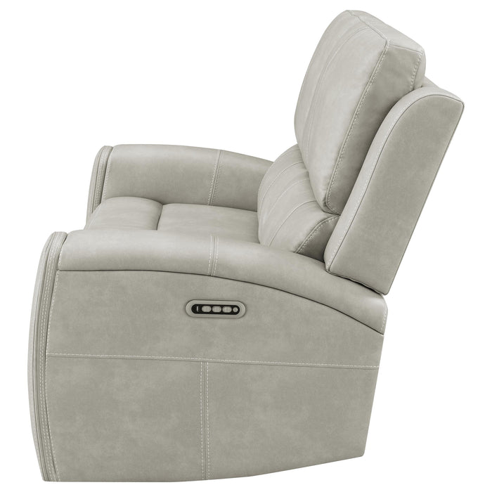 Brickston Triple Power Reclining Loveseat - De Avenue Furniture
