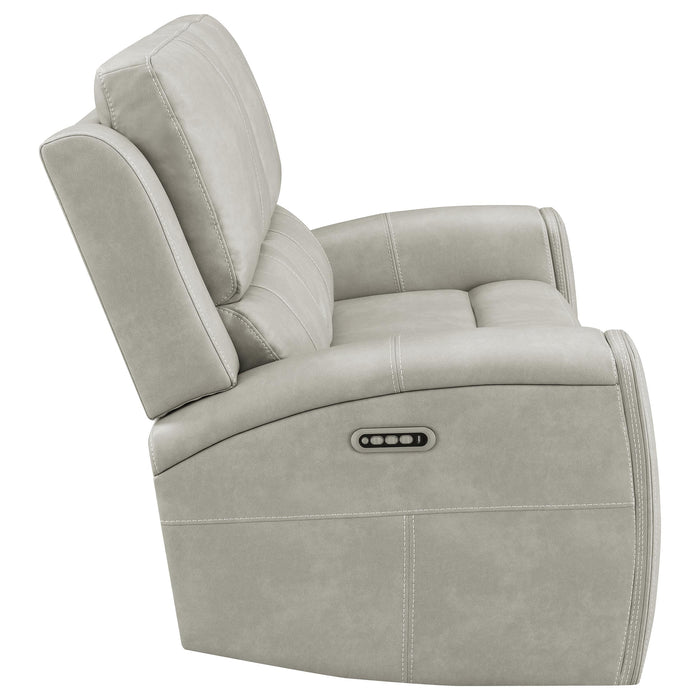 Brickston Triple Power Reclining Loveseat - De Avenue Furniture