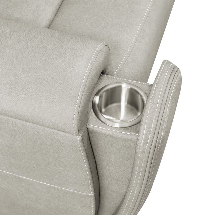 Brickston Triple Power Reclining Loveseat - De Avenue Furniture