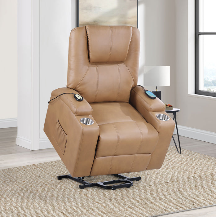 Armstrong Power Lift Massage Recliner - De Avenue Furniture