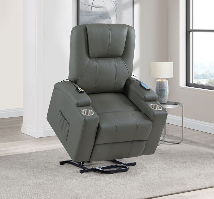Armstrong Power Lift Massage Recliner - De Avenue Furniture