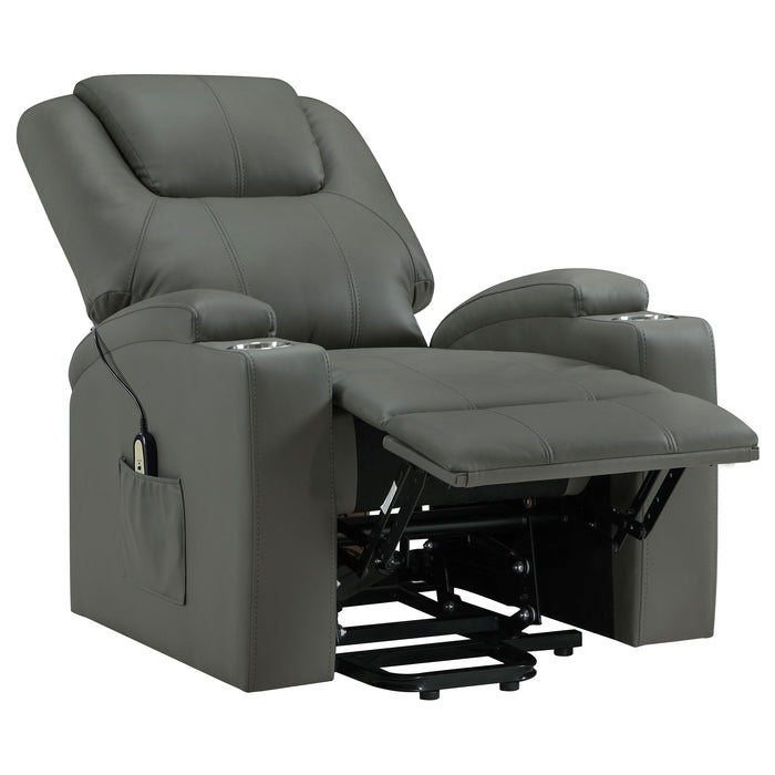 Armstrong Power Lift Massage Recliner - De Avenue Furniture