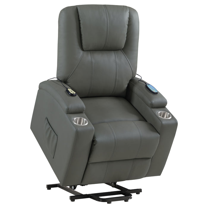 Armstrong Power Lift Massage Recliner - De Avenue Furniture