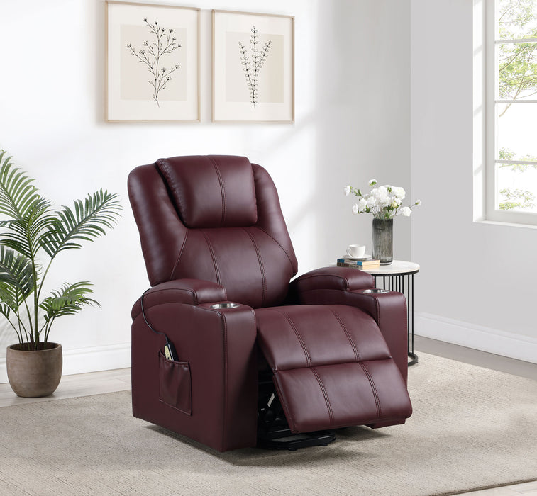 Armstrong Power Lift Massage Recliner - De Avenue Furniture
