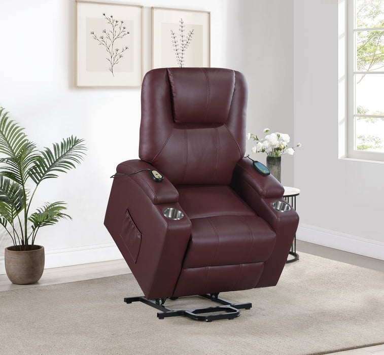 Armstrong Power Lift Massage Recliner - De Avenue Furniture