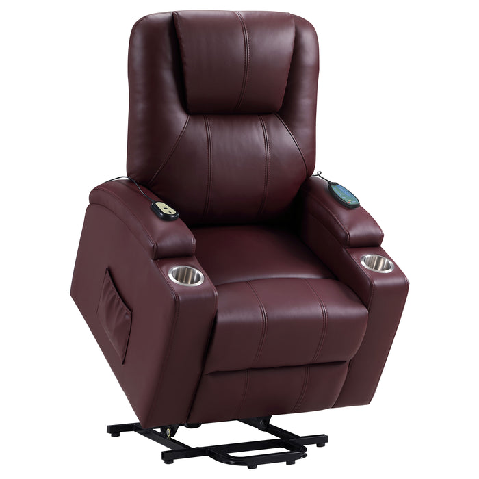 Armstrong Power Lift Massage Recliner - De Avenue Furniture