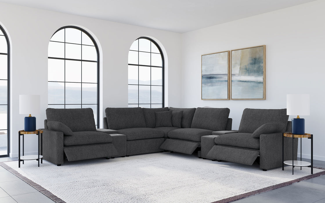 Collins Modular Power Reclining Sectional Sofa - De Avenue Furniture