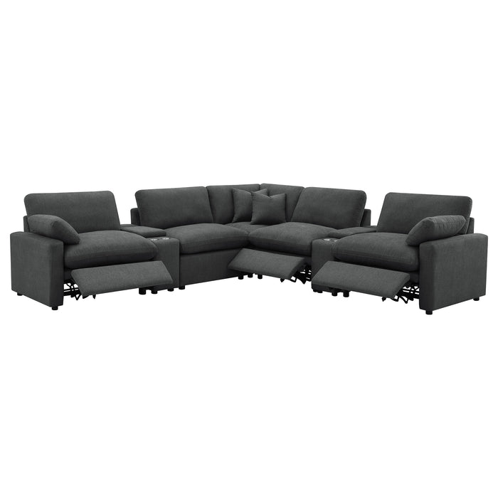 Collins Modular Power Reclining Sectional Sofa - De Avenue Furniture