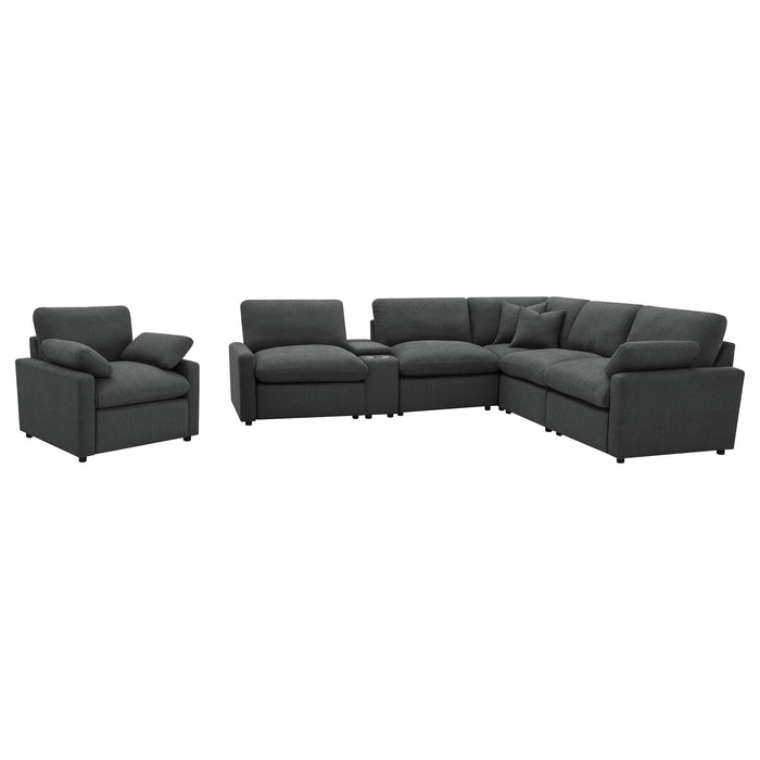 Collins Modular Power Reclining Sectional Sofa - De Avenue Furniture