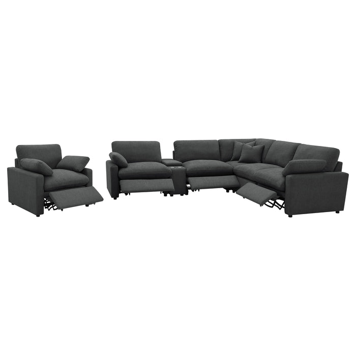 Collins Modular Power Reclining Sectional Sofa - De Avenue Furniture