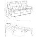Bahrain Reclining Sofa - De Avenue Furniture