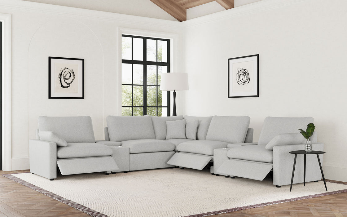 Collins Modular Power Reclining Sectional Sofa - De Avenue Furniture