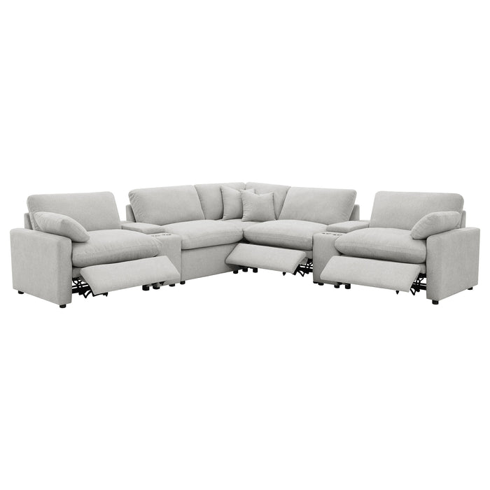 Collins Modular Power Reclining Sectional Sofa - De Avenue Furniture