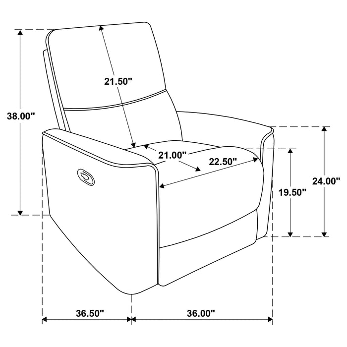 Navarro Reclining Sofa Set - De Avenue Furniture