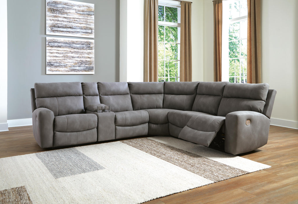 Next-Gen DuraPella Power Reclining Sectional - De Avenue Furniture