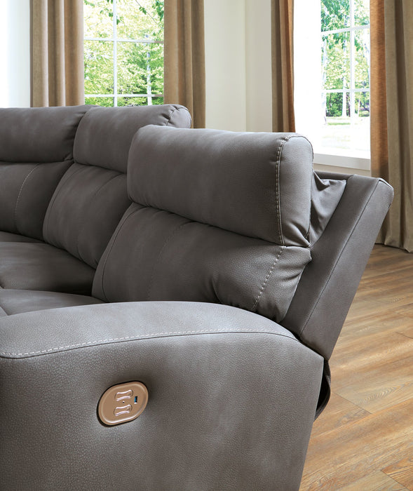 Next-Gen DuraPella Power Reclining Sectional - De Avenue Furniture