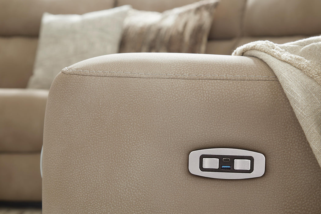 Next-Gen DuraPella Power Reclining Sectional Loveseat - De Avenue Furniture