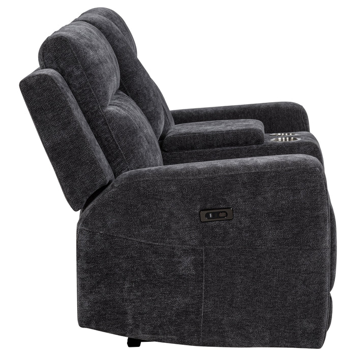 Kennett Power Reclining Loveseat - De Avenue Furniture