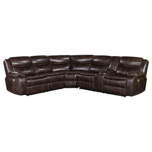 Sycamore Power Reclining Sectional Sofa - De Avenue Furniture