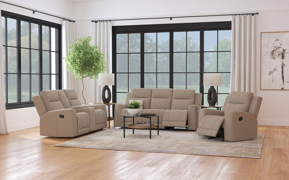 Brentwood Reclining Sofa Set - De Avenue Furniture