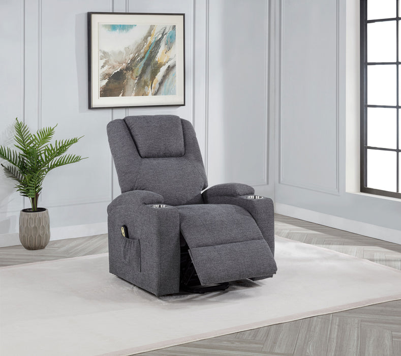 Louie Power Lift Massage Recliner - De Avenue Furniture