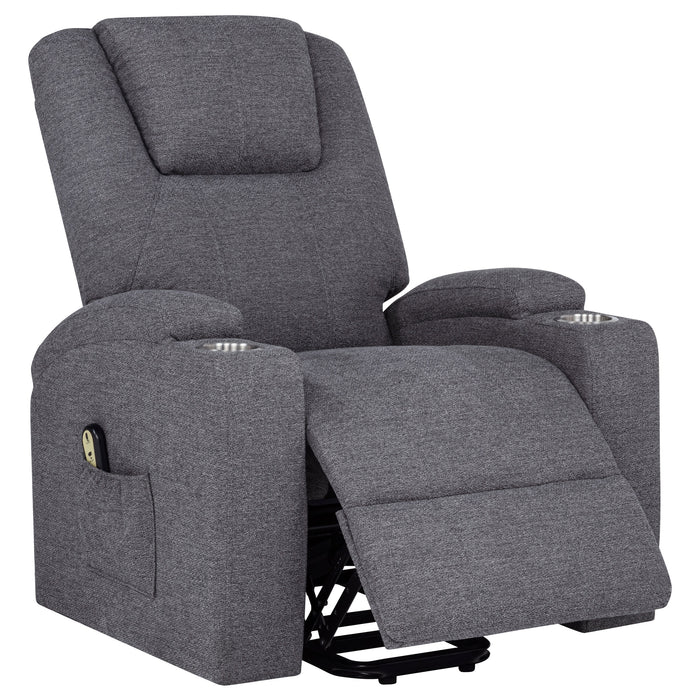 Louie Power Lift Massage Recliner - De Avenue Furniture