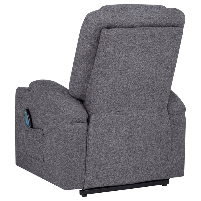 Louie Power Lift Massage Recliner - De Avenue Furniture