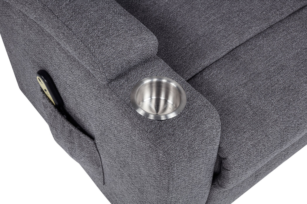 Louie Power Lift Massage Recliner - De Avenue Furniture