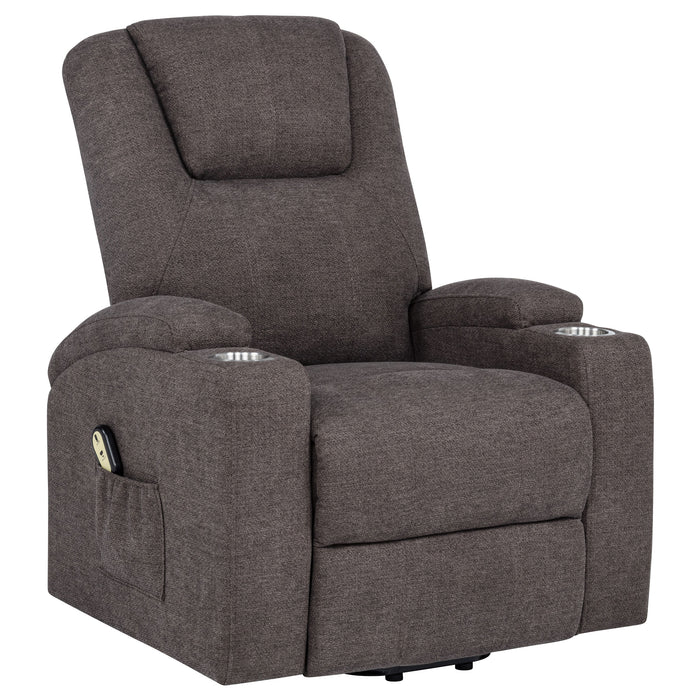 Louie Power Lift Massage Recliner - De Avenue Furniture